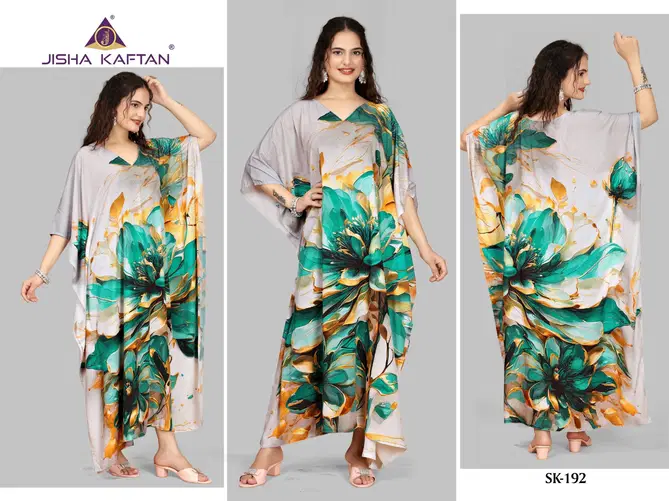 Silk Kaftan Vol 12 By Jelite Daily Wear Silk Printed Kaftan Wholesale In India